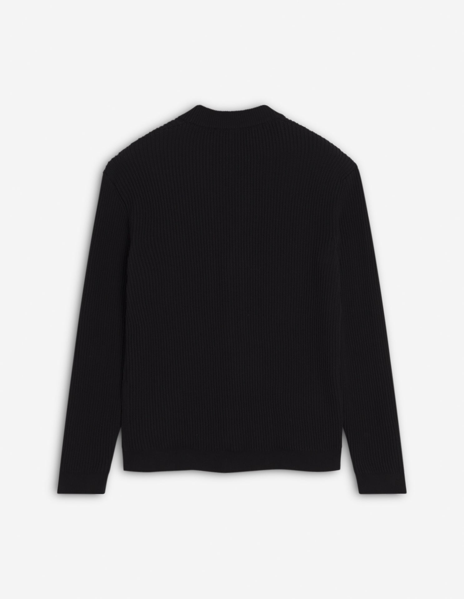 Maison Kitsuné embroidered logo cardigan - Black