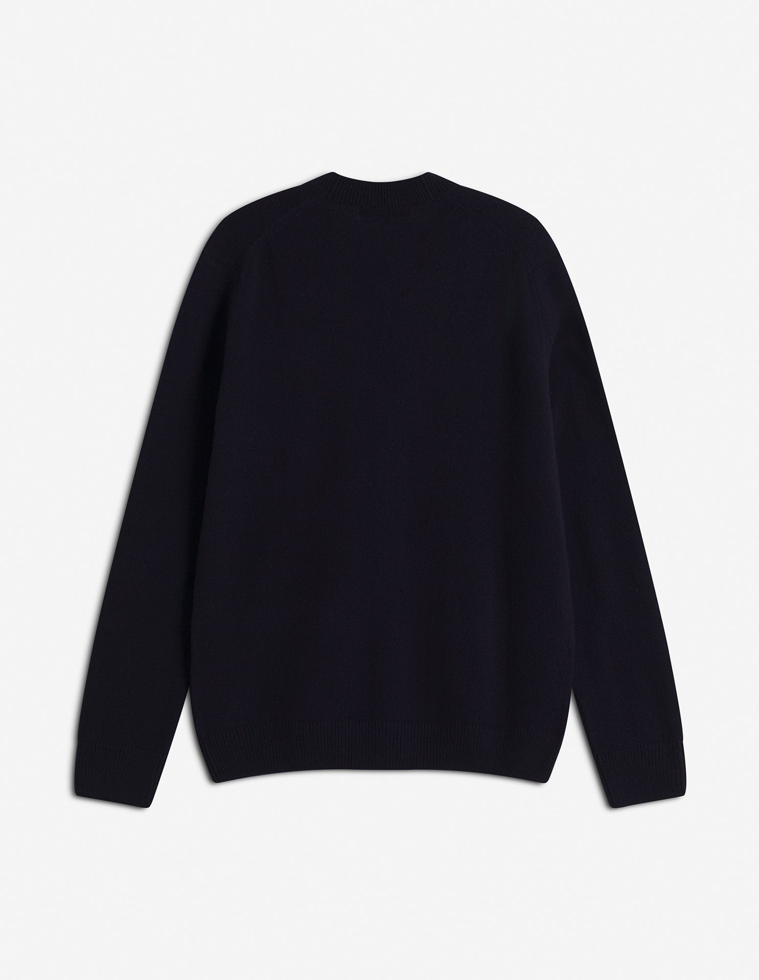 Cardigan à manches longues en laine - Navy