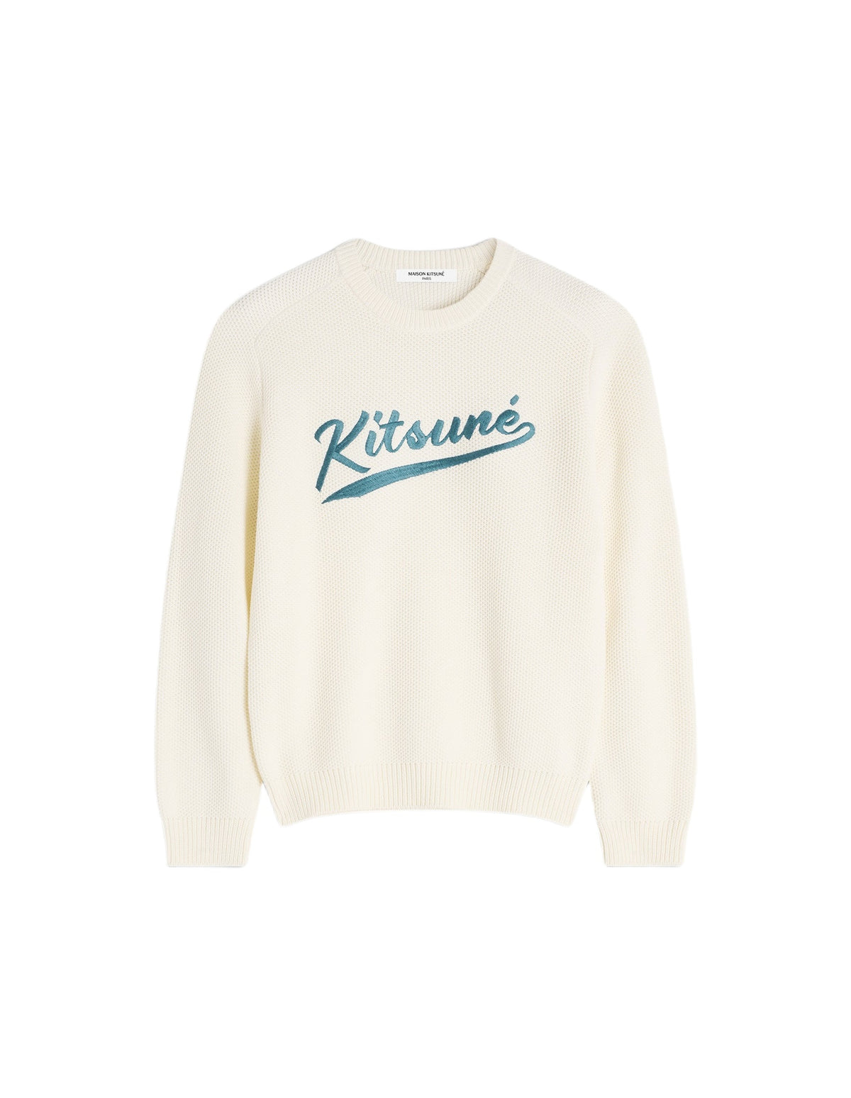 Pull avec logo brodé - Milk