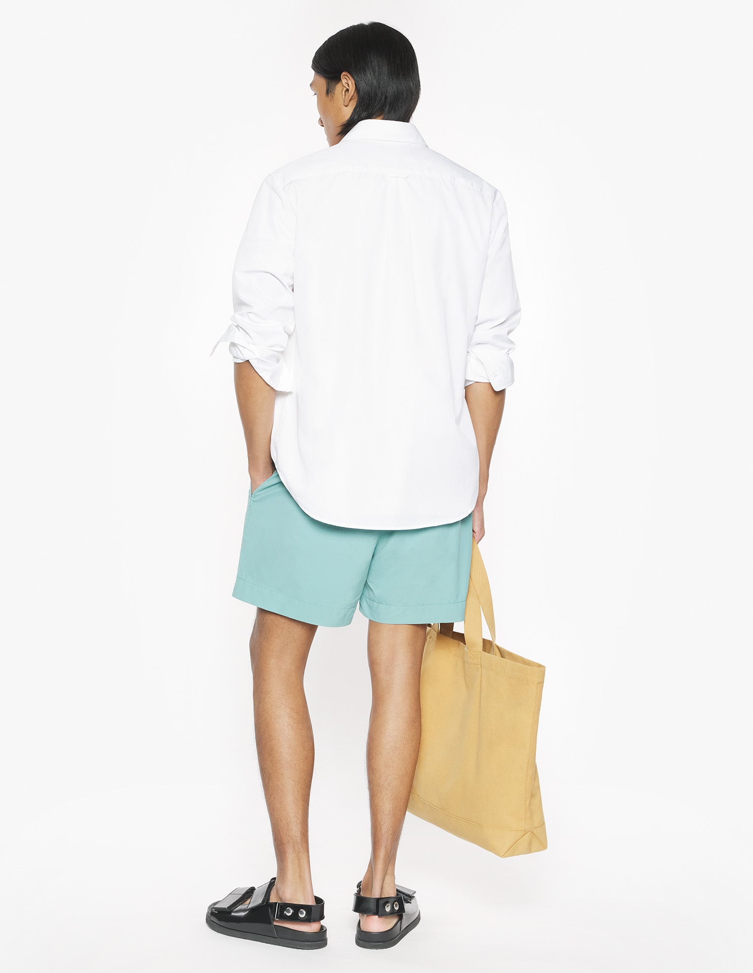 UV-resistant swimming shorts - Vert de Gris