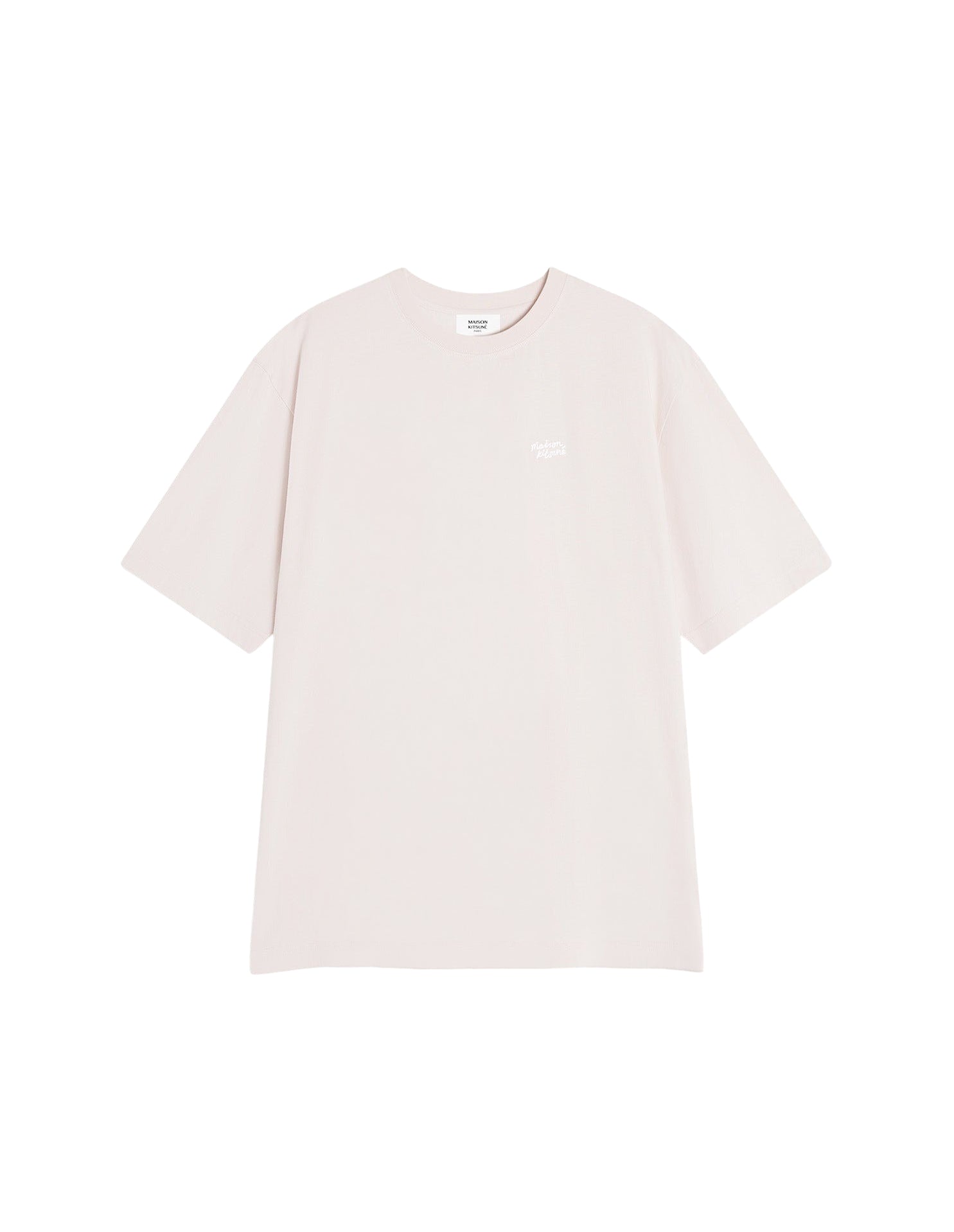 T-shirt oversize brodé - Warm Stone