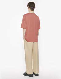 Belted trousers with embroidery - Cork