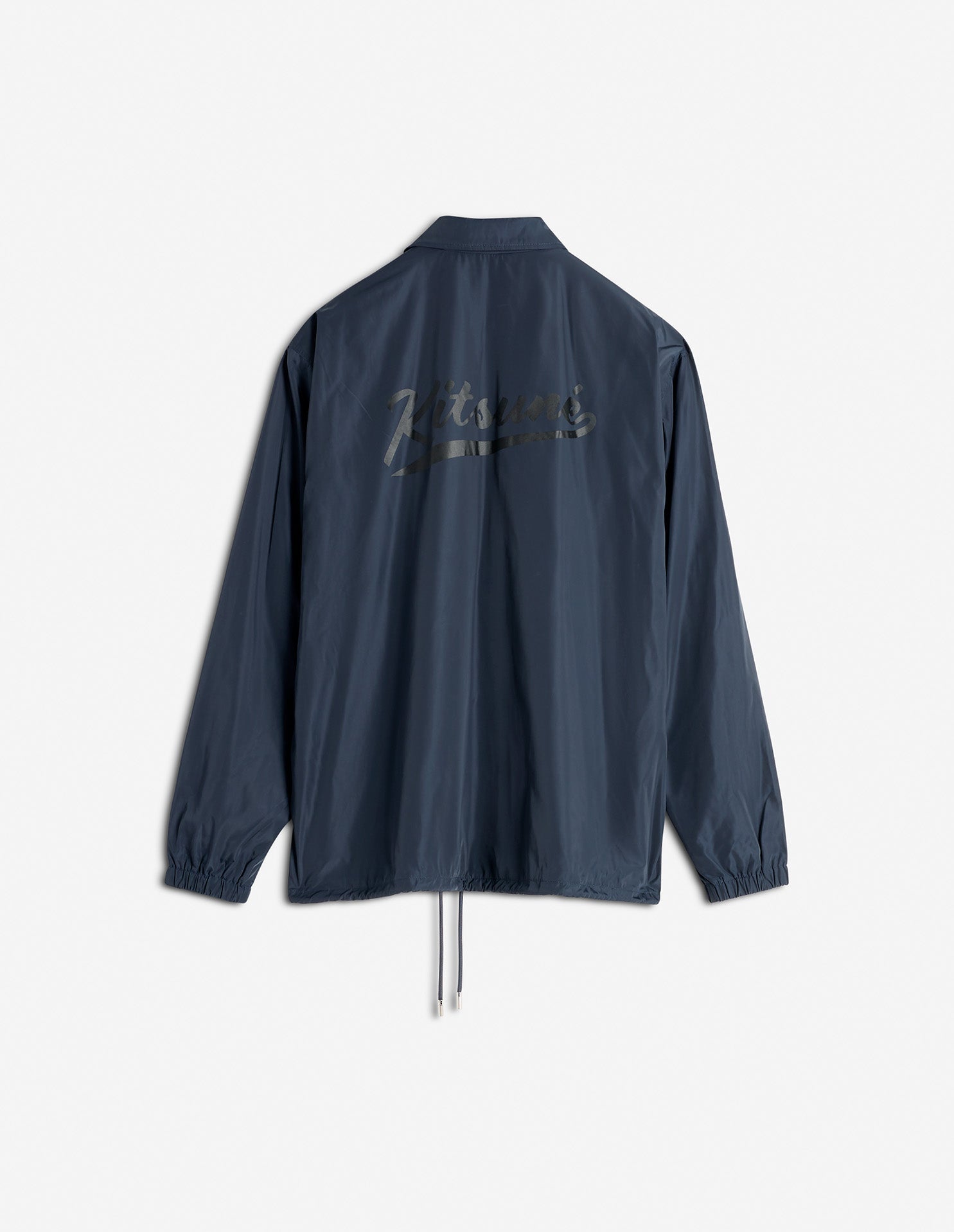Varsity coach jacket in technical fabric - Iris Black