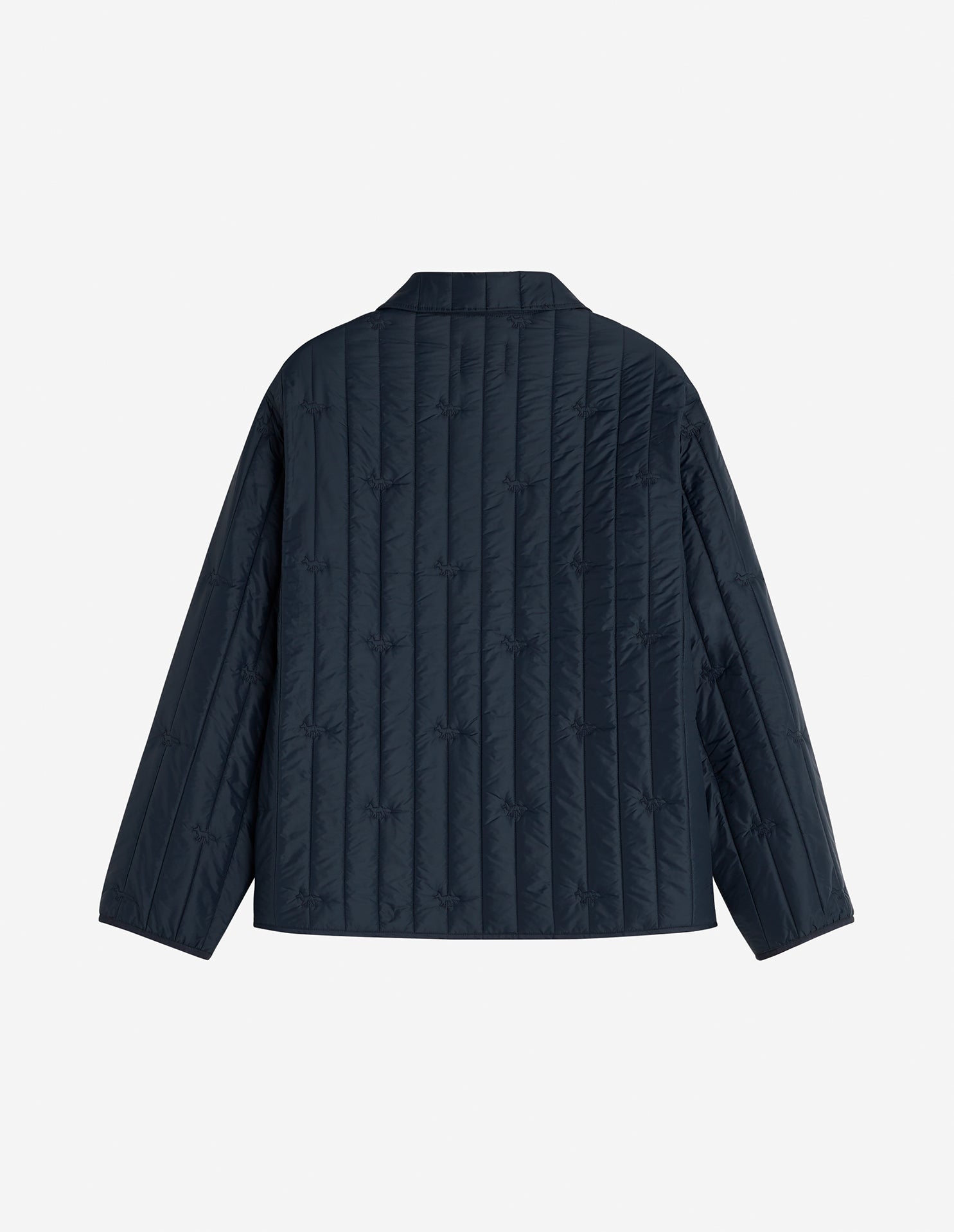 Quilted jacket in technical fabric - Iris Black