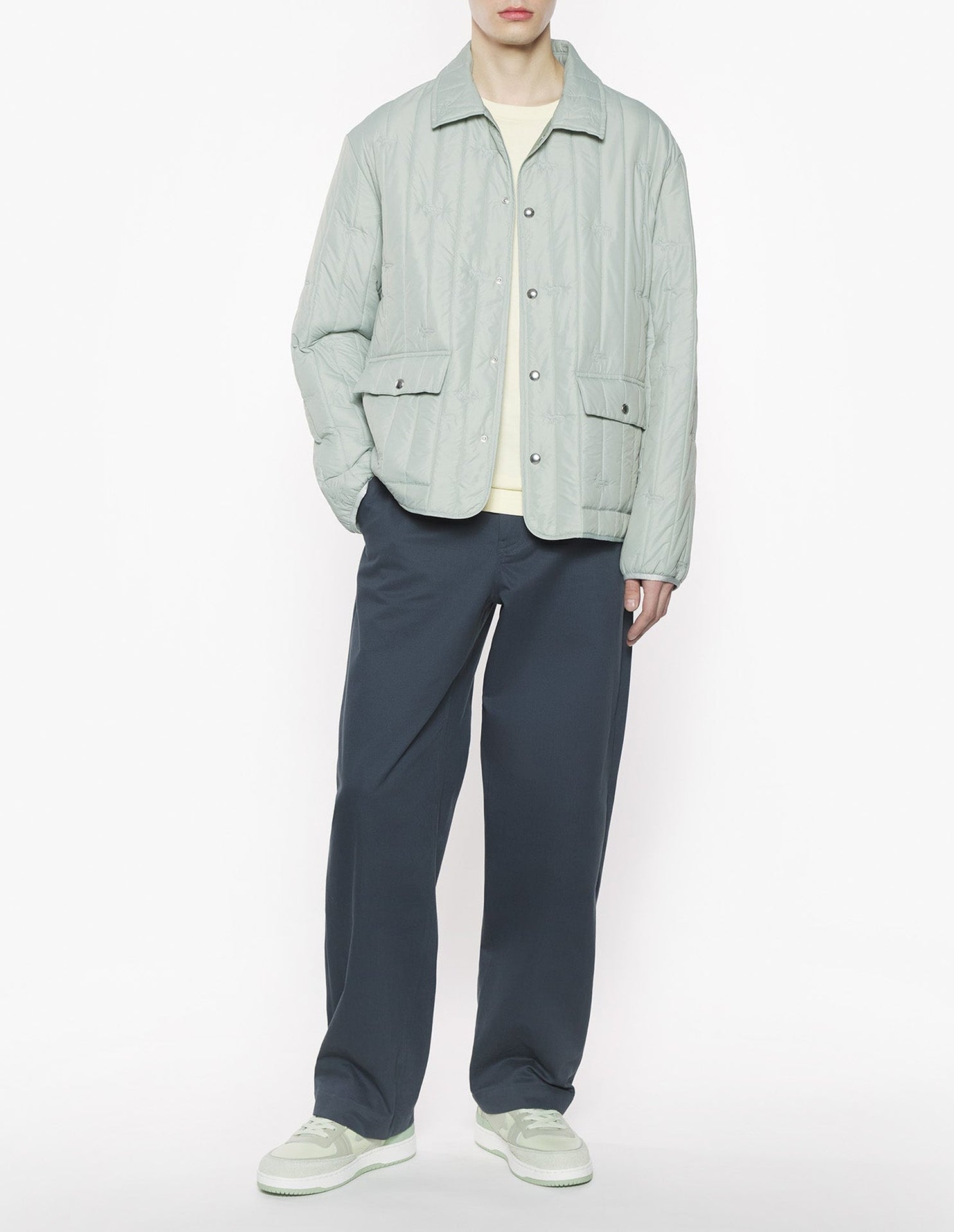 Quilted jacket - Court Green