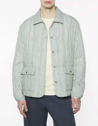 Quilted jacket - Court Green