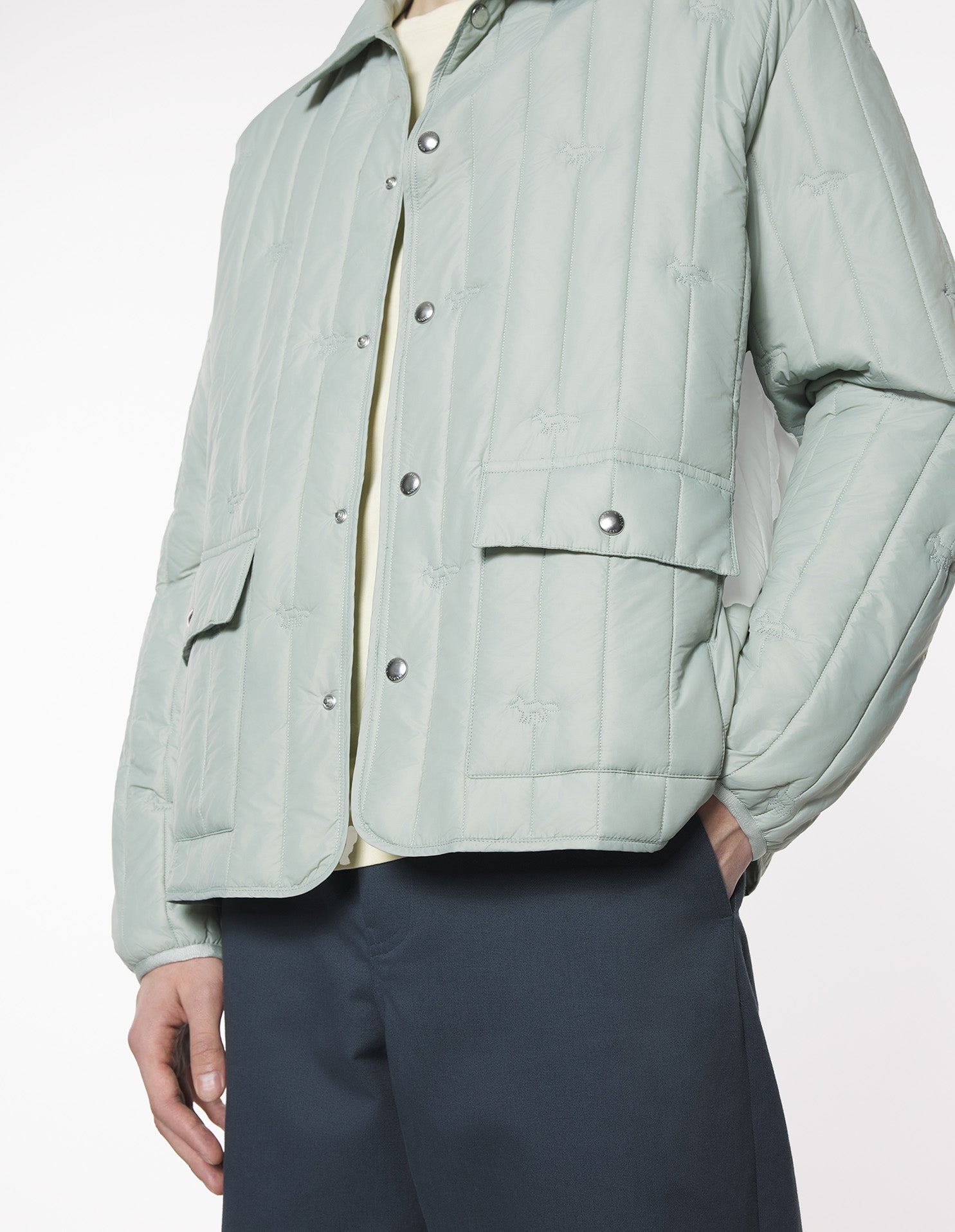 Quilted jacket - Court Green
