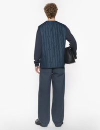 Veste sans manches matelassée - Iris Black