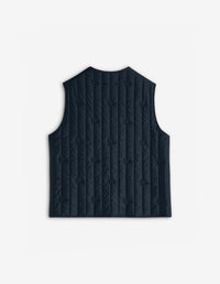 Veste sans manches matelassée - Iris Black