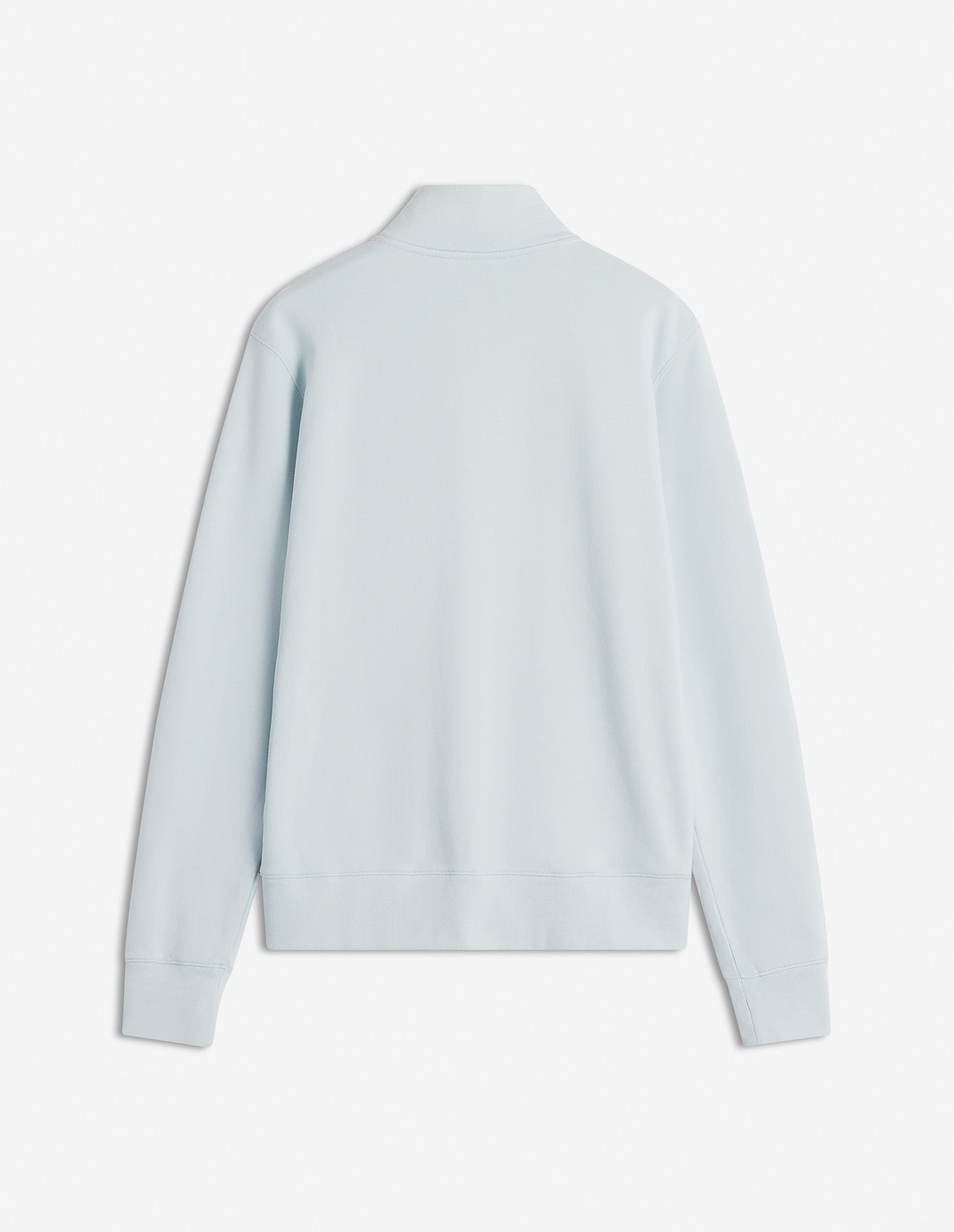 Fox head patch zip sweatshirt - Cirrus Blue