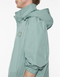 Windbreaker in technical fabric - Vert de Gris