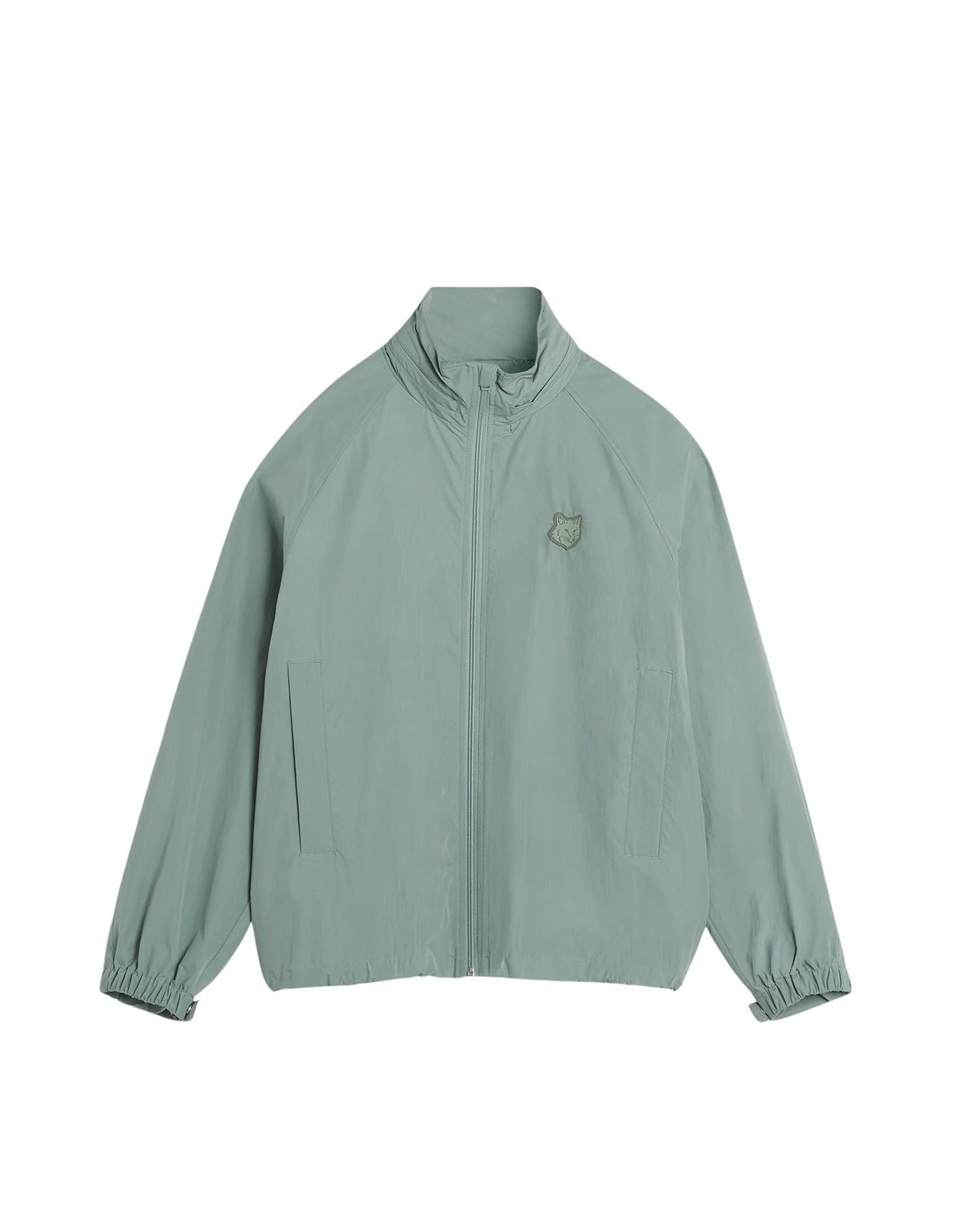 Windbreaker in technical fabric - Vert de Gris