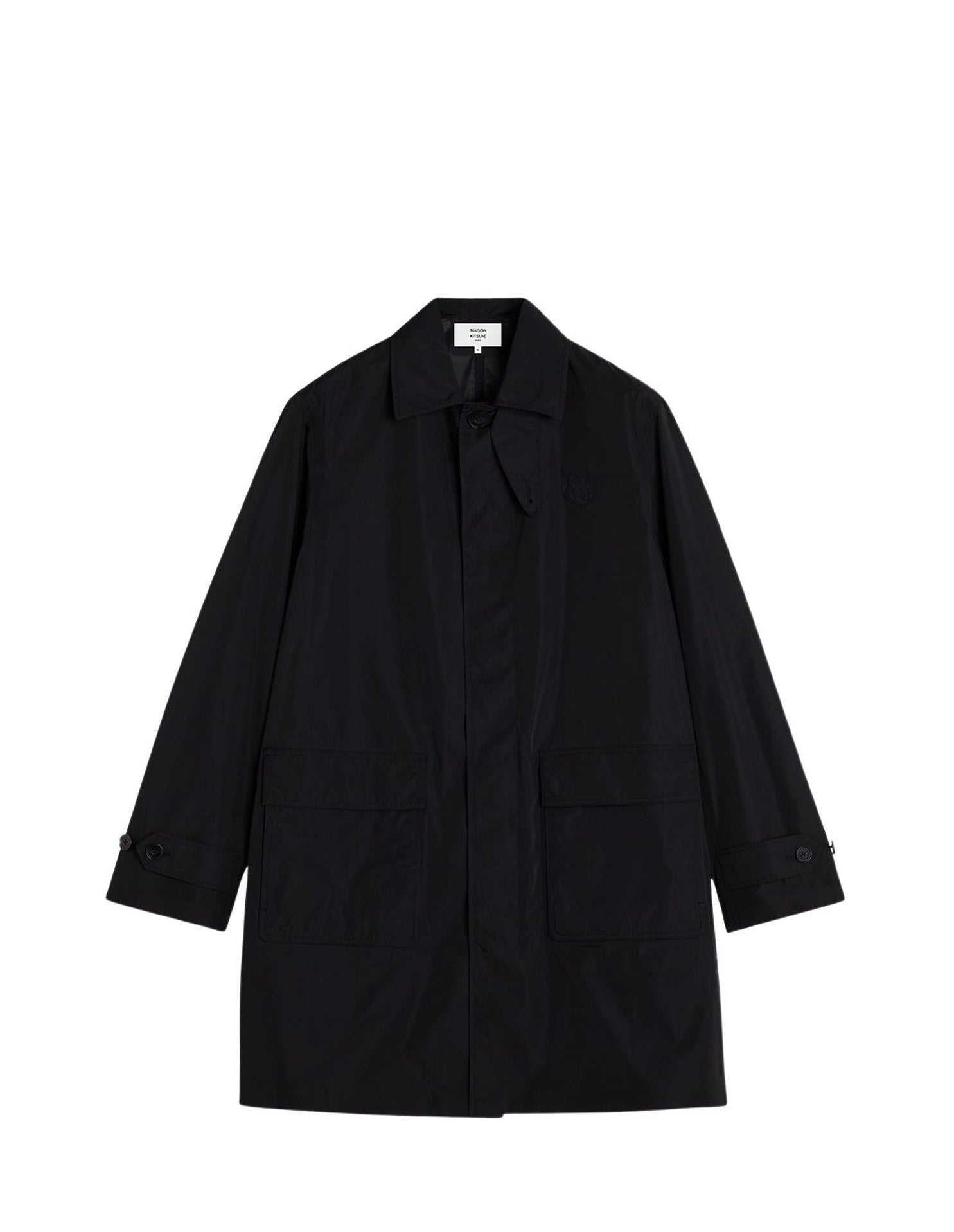 Mackintosh in technical fabric - Black