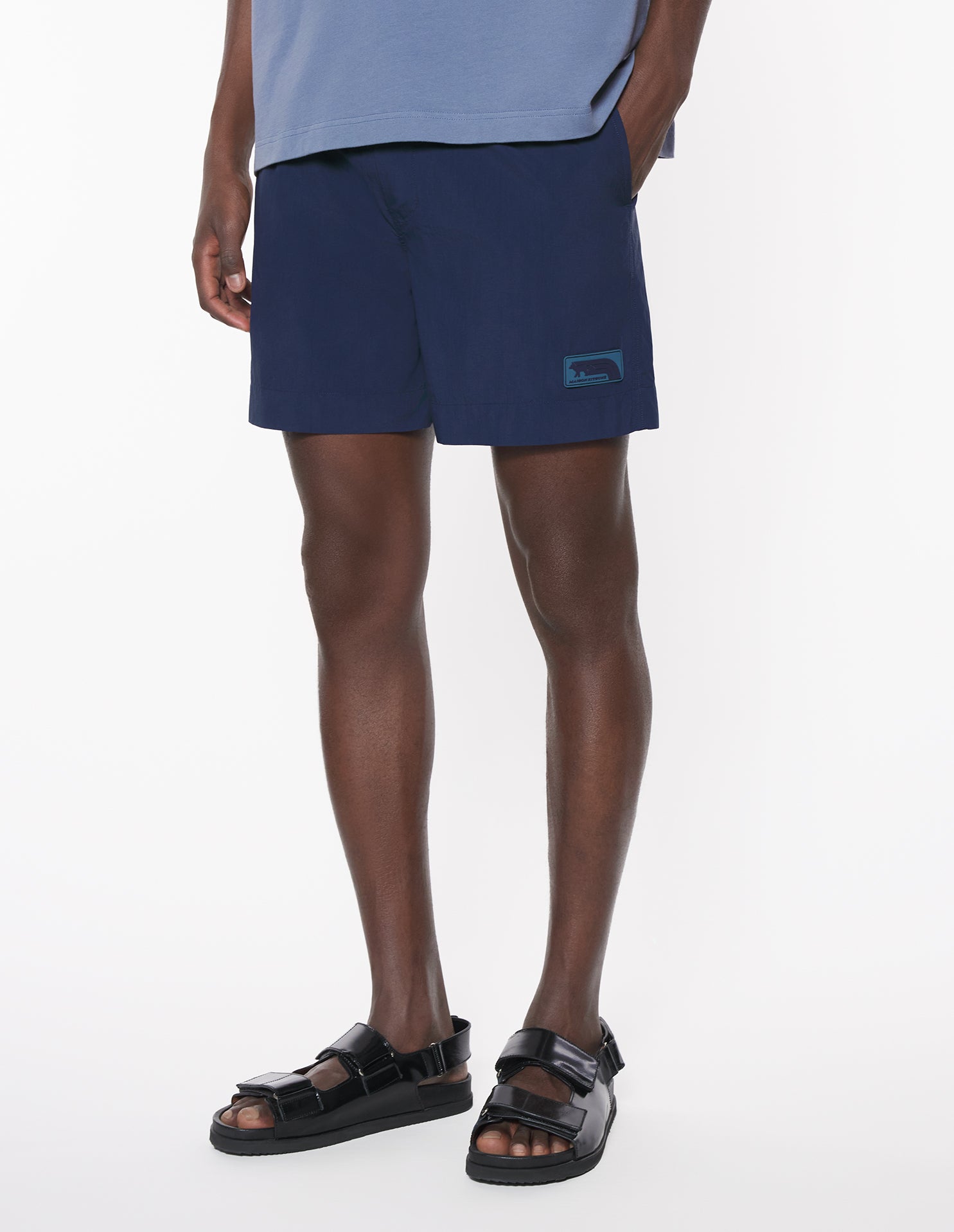 UV-resistant swim shorts - Iris Black