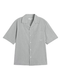 Chemise resort à manches courtes - White & Classic Navy