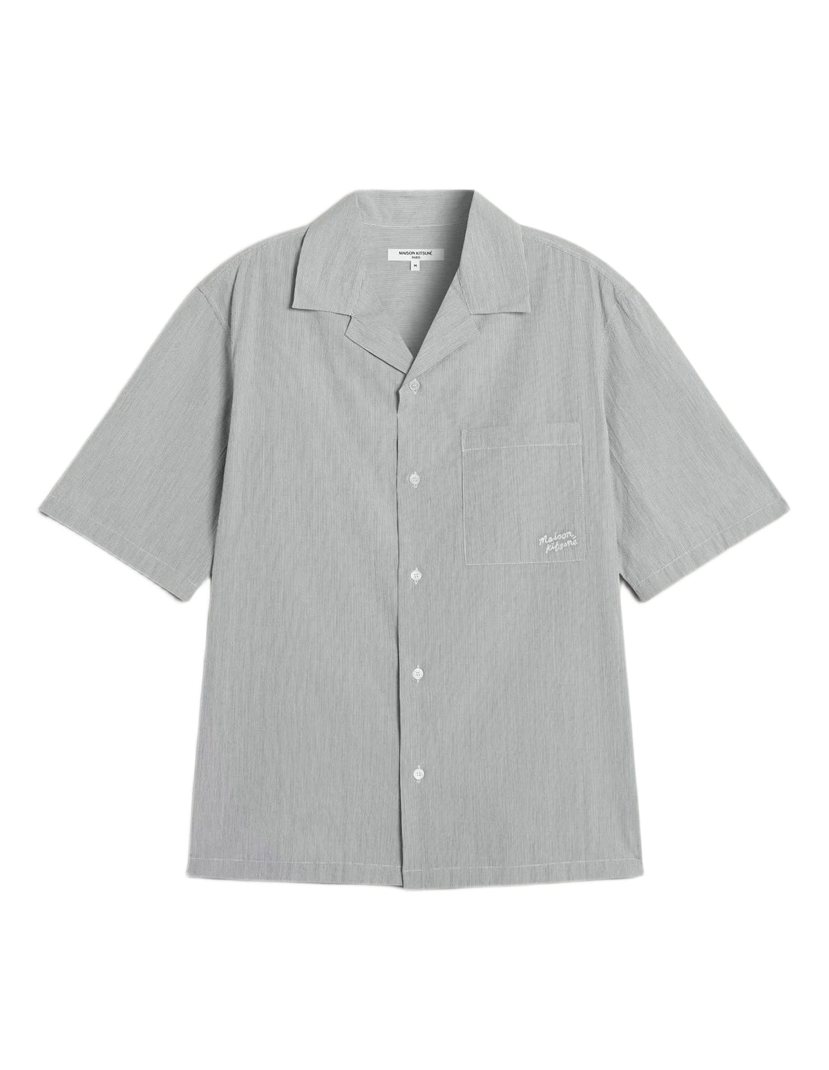 Chemise resort à manches courtes - White & Classic Navy