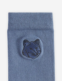 Chaussettes avec écusson brodé - Breton Blue