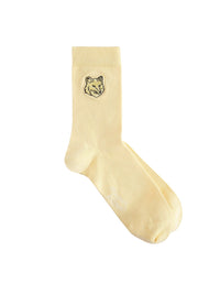 Chaussettes Bold Fox Head brodé - Sun Kiss