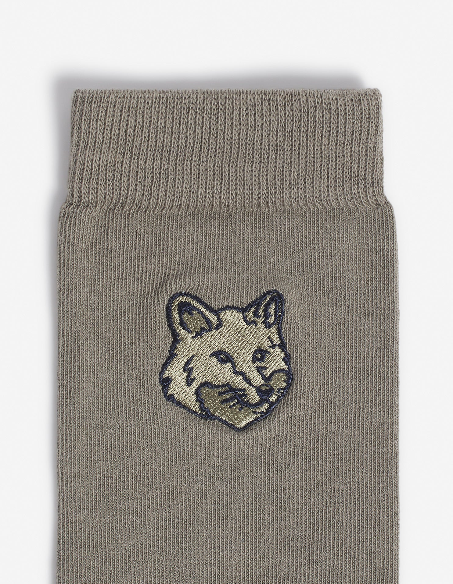 Fox Head Socks - Pebble