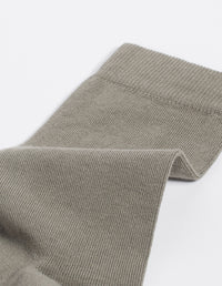 Fox Head Socks - Pebble