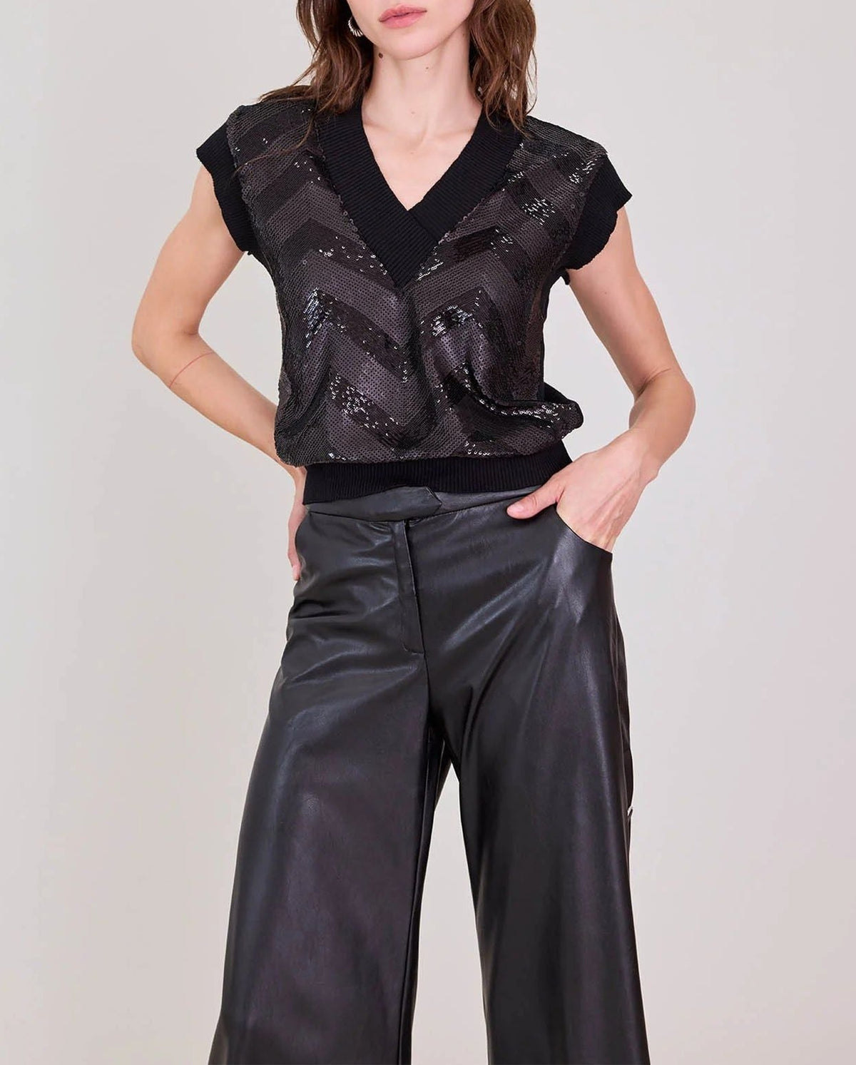 Ombellechev cotton jumper - Black