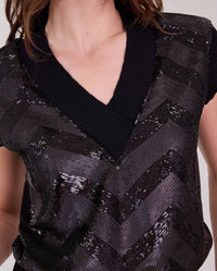 Ombellechev cotton jumper - Black