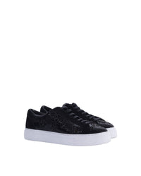 Baskets Oméga en cuir - Black