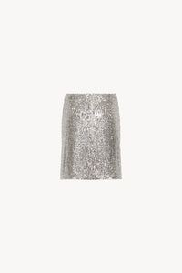 Jupe trapeze - Argent