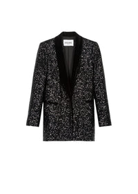Sequin blazer - Black
