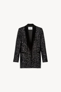 Veste a sequin - Noir
