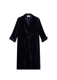 Robe courte scintillante - Marine