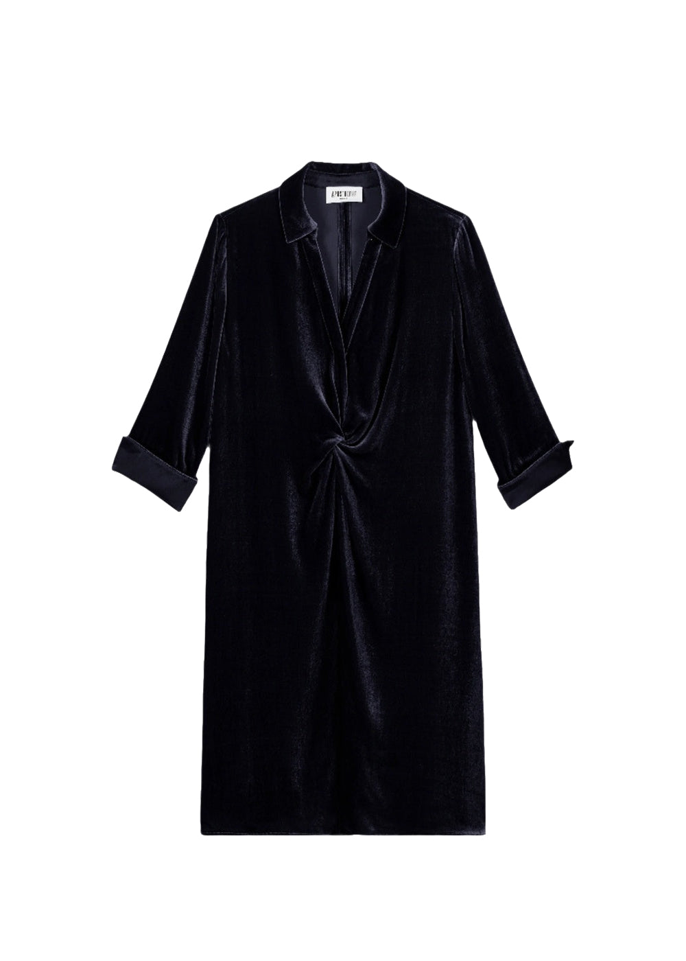 Robe courte scintillante - Marine