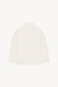 Pull col chemine - Blanc Cassé