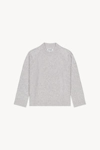Pull col chemine - Gris Pale