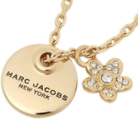 Collier Mj Coin Flower en laiton - Gold