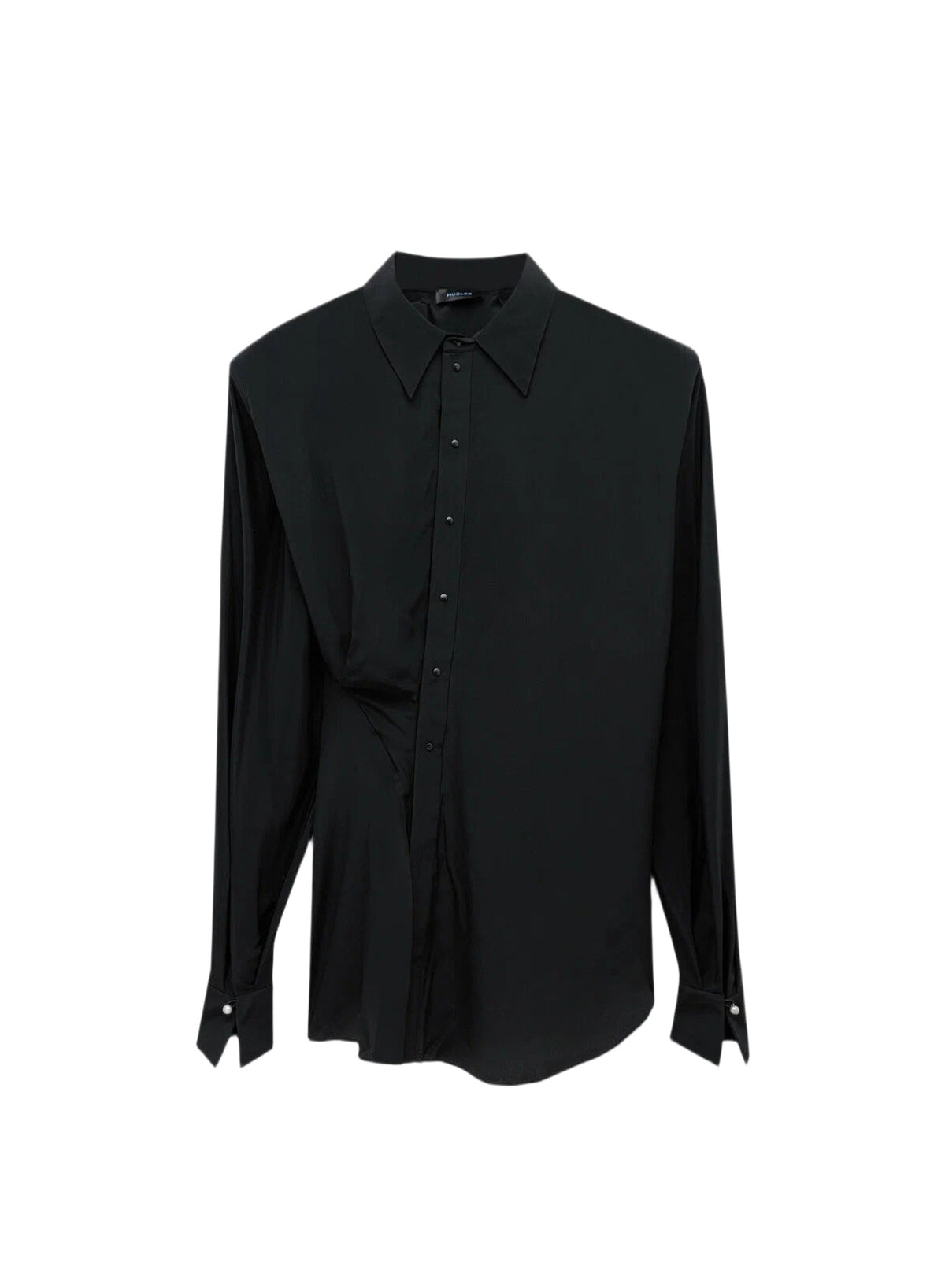 Asymmetrical shirt - Black