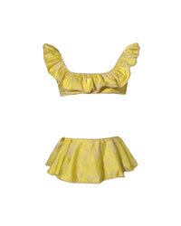 Maillot deux pièces Blossom voile - Lemon