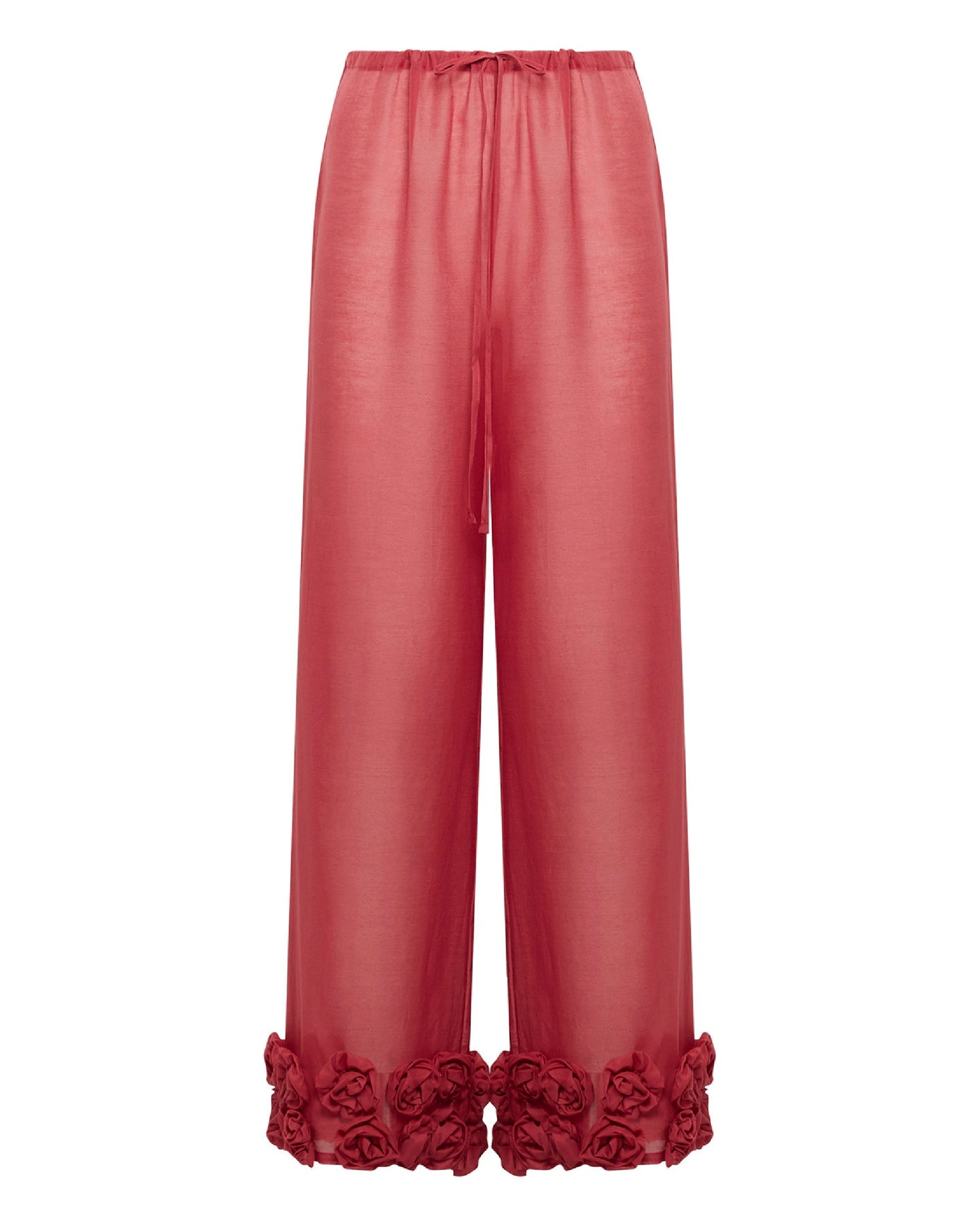 Pantalon Rose en coton - Terre Rouge