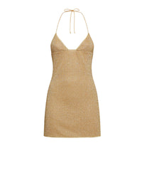 Robe courte Lumière - Gold