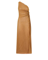 Robe nouée Lumière - Toffee