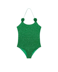 Maillot une pièce Lumière Rose - Emerald Green
