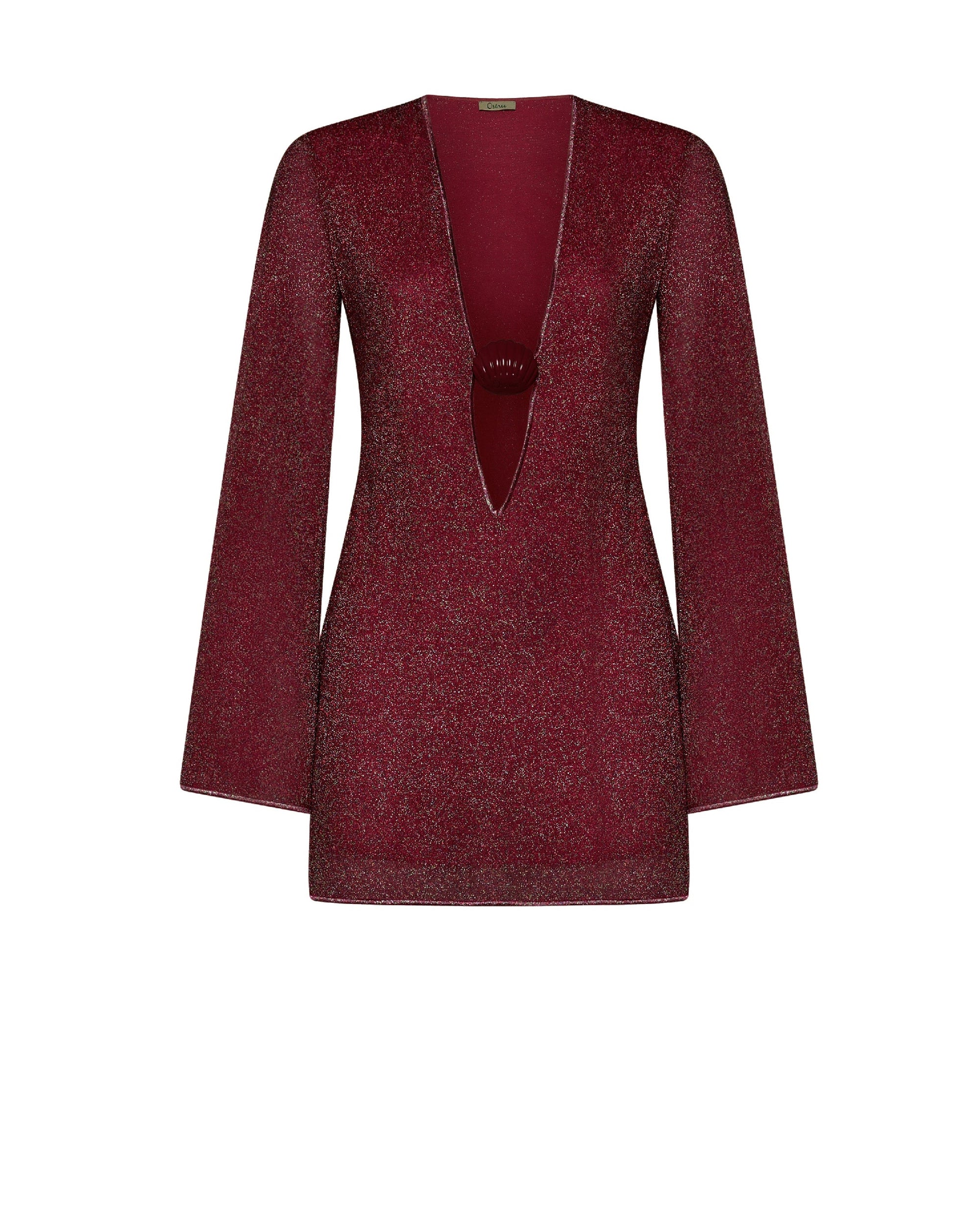 Kaftan Shell Lumière - Burgundy