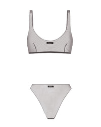 Ensemble triangle logo 90’s sporty en mesh - Grey