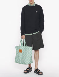 Sweatshirt Café Kitsuné à col rond - Black