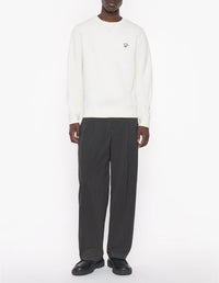 Café Kitsuné round-neck sweatshirt - Tapioca