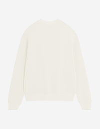 Sweatshirt Café Kitsuné à col rond - Tapioca