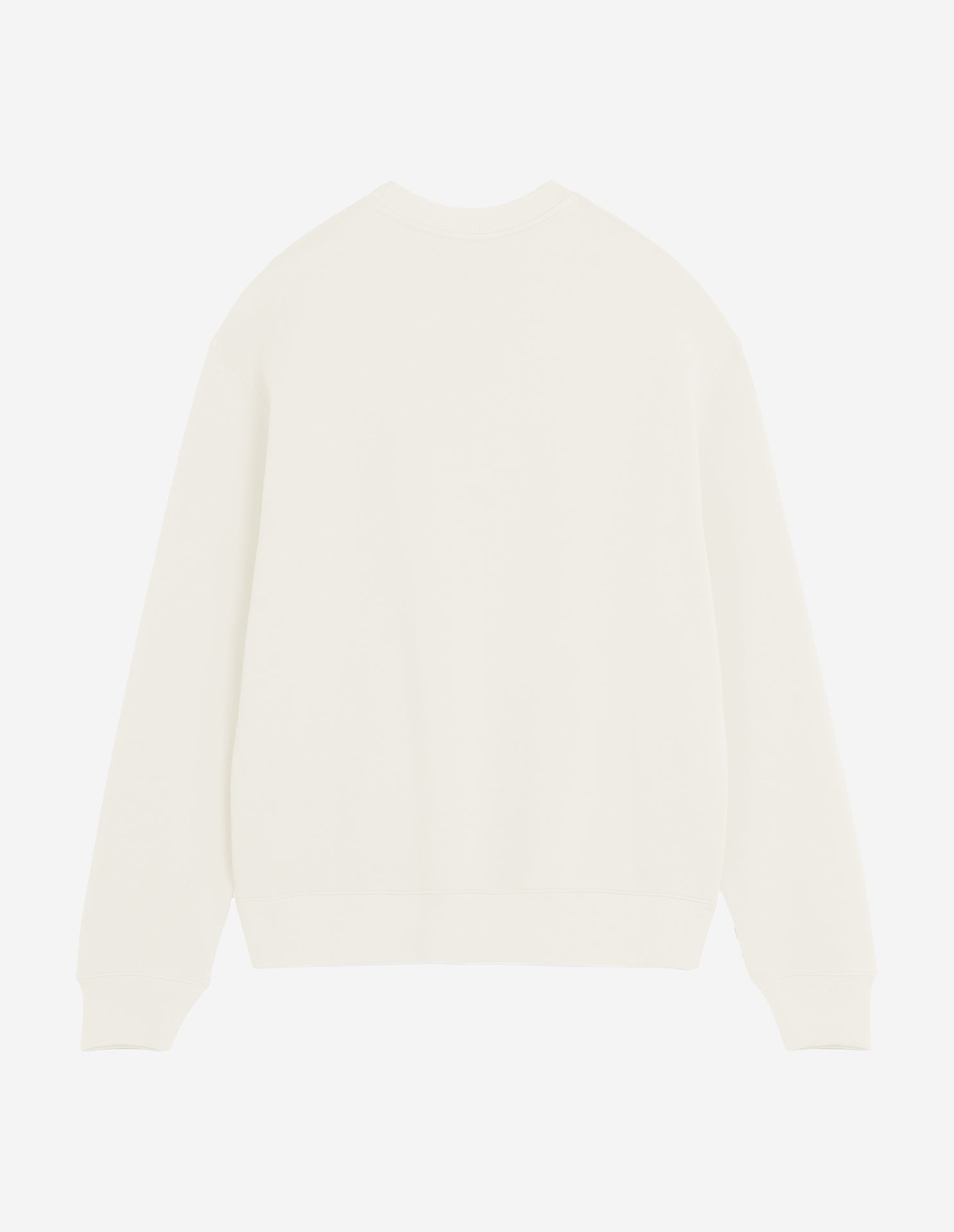 Sweatshirt Café Kitsuné à col rond - Tapioca