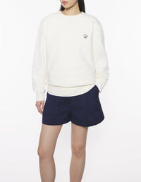 Café Kitsuné round-neck sweatshirt - Tapioca