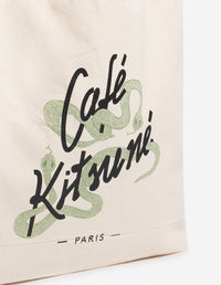 Sac cabas Café Kitsuné - Ecru