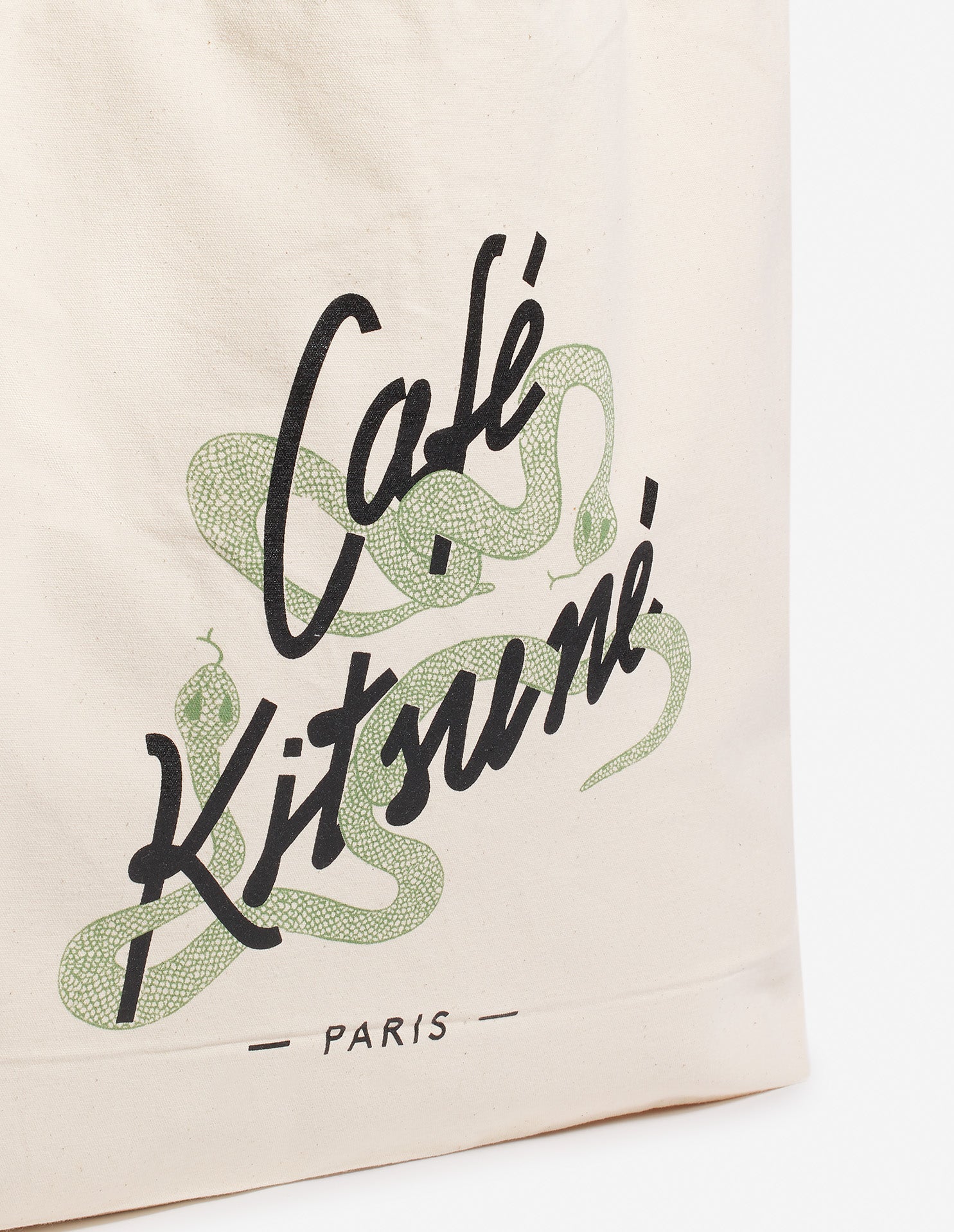 Café Kitsuné tote bag - Ecru